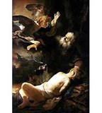Рембрандт (Жертвоприношение Авраама)
