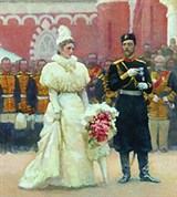 Репин Илья Ефимович (Николай II с волостными старшинами)