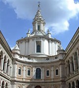 Римский университет (церковь Сант-Иво алла Сапиенца)