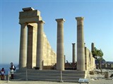 Родос (акрополь в Линдосе, храм Афины)