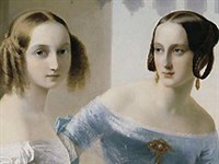 Романовы (портрет Марии Николаевны и Ольги Николаевны)