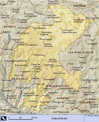 САКАТЕКАС (карта)