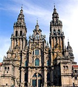 Сантьяго-де-Компостела (западный фасад собора)