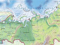 Северный морской путь (географическая карта)