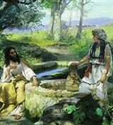 Семирадский Генрих Ипполитович (Христос и самаритянка)