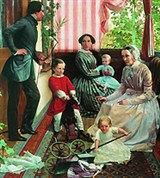 Славянский Федор Михайлович (Семейная картина)