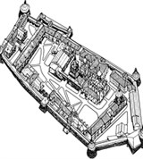 Соловецкий монастырь (план-схема)