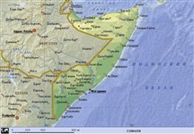 Сомали (географическая карта)