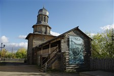Спасская башня на территории Музея истории (Томск)