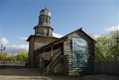 Спасская башня на территории Музея истории (Томск)