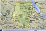 Судан (географическая карта)