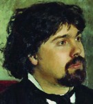 Суриков Василий Иванович (портрет работы И.Е. Репина)