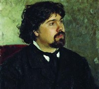 Суриков Василий Иванович (портрет работы И.Е. Репина)