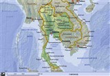Таиланд (географическая карта)
