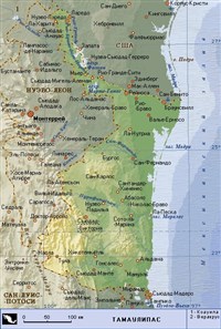 Тамаулипас (карта)