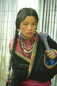 Тибетцы (девушка)
