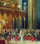 Тимм Василий Федорович (Поздравление казаками Александра II в Успенском соборе)