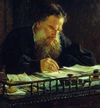 Толстой Лев Николаевич (портрет работы Н.Н. Ге)