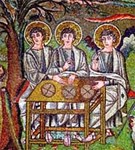 Троица (мозаика в Сан-Витале)