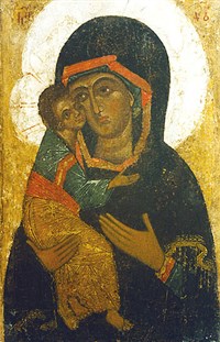 Умиление (икона из Покровского монастыря)