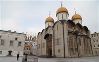 Успенский собор зимой, Москва (2014)