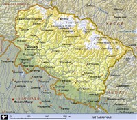 Уттаранчал (географическая карта)
