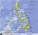 Филиппины (географическая карта)