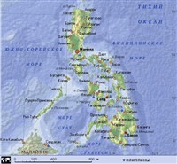 Филиппины (географическая карта)