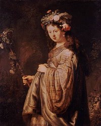 Флора («Флора». Картина Рембрандта)