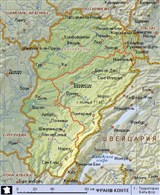Франш-Конте (географическая карта)