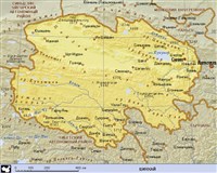 ЦИНХАЙ (географическая карта)