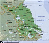Цзянсу (географическая карта)