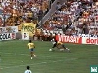 ЧЕМПИОНАТ МИРА ПО ФУТБОЛУ (1982) (видео — Бразилия — Аргентина) [спорт]