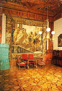 Чешские замки (салон замка Глубока)
