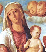 Чима да Конельяно (Мадонна с Младенцем, Иоанном Крестителем и Франциском Ассизским)