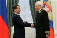 Чуркин Виталий Иванович и Дмитрий Медведев (2012)