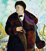 Шаляпин Федор Иванович (портрет работы Б.М. Кустодиева)