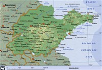 Шаньдун (географическая карта)