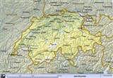 Швейцария (географическая карта)