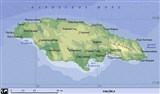Ямайка (географическая карта)