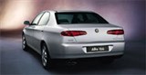 ALFA romeo 166 вид сзади