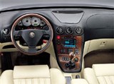 ALFA romeo 166 классический интерьер салона