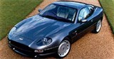 ASTON MARTIN DB7 вид спереди сверху