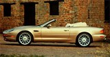ASTON MARTIN DB7 Volante вид сбоку