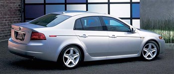 Acura TL (2003 вид сбоку)