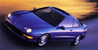 Acura Integra вид спереди в движении