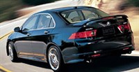 Acura TSX (вид сзади)