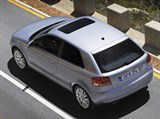 Audi A3 (модель 2005, вид сверху)