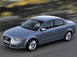 Audi A4 (модель 2005, вид сверху сбоку)