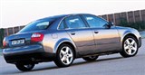 Audi A4 вид сзади сбоку